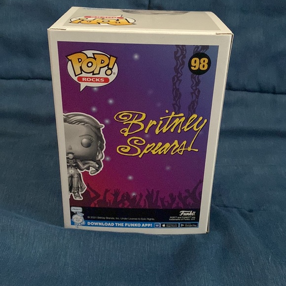 Britney Spears Metallic Limited Edition 5,000 Pieces Funko Pop - Picture 10 of 10